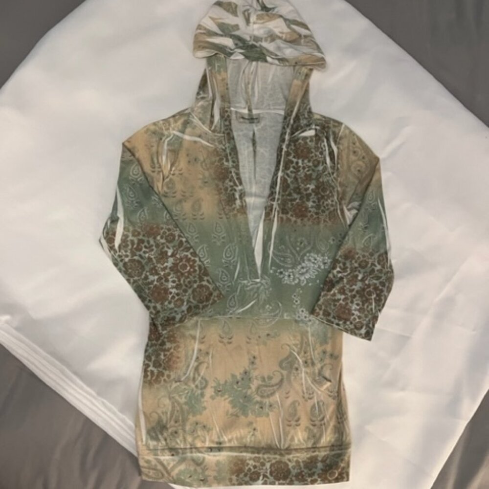 ☀️BOGO☀️California Bloom Beach Walker Hooded Pullover Size S